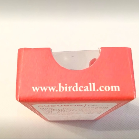 Original Audubon Bird Call with Rosin (NEW) Birchwood and Metal… Vintage Red - Picture 6 of 6